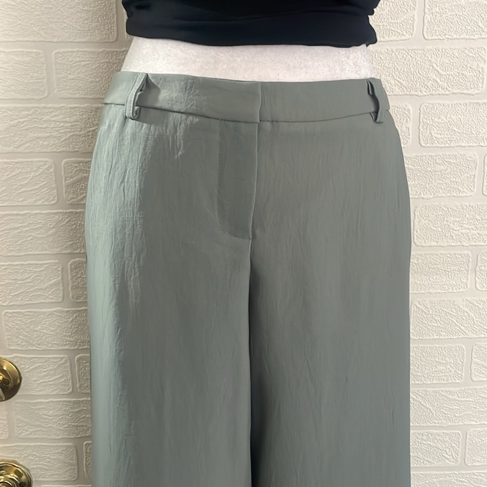 Poleci Classic Gray Wide-Leg Pants - Picture 3 of 3